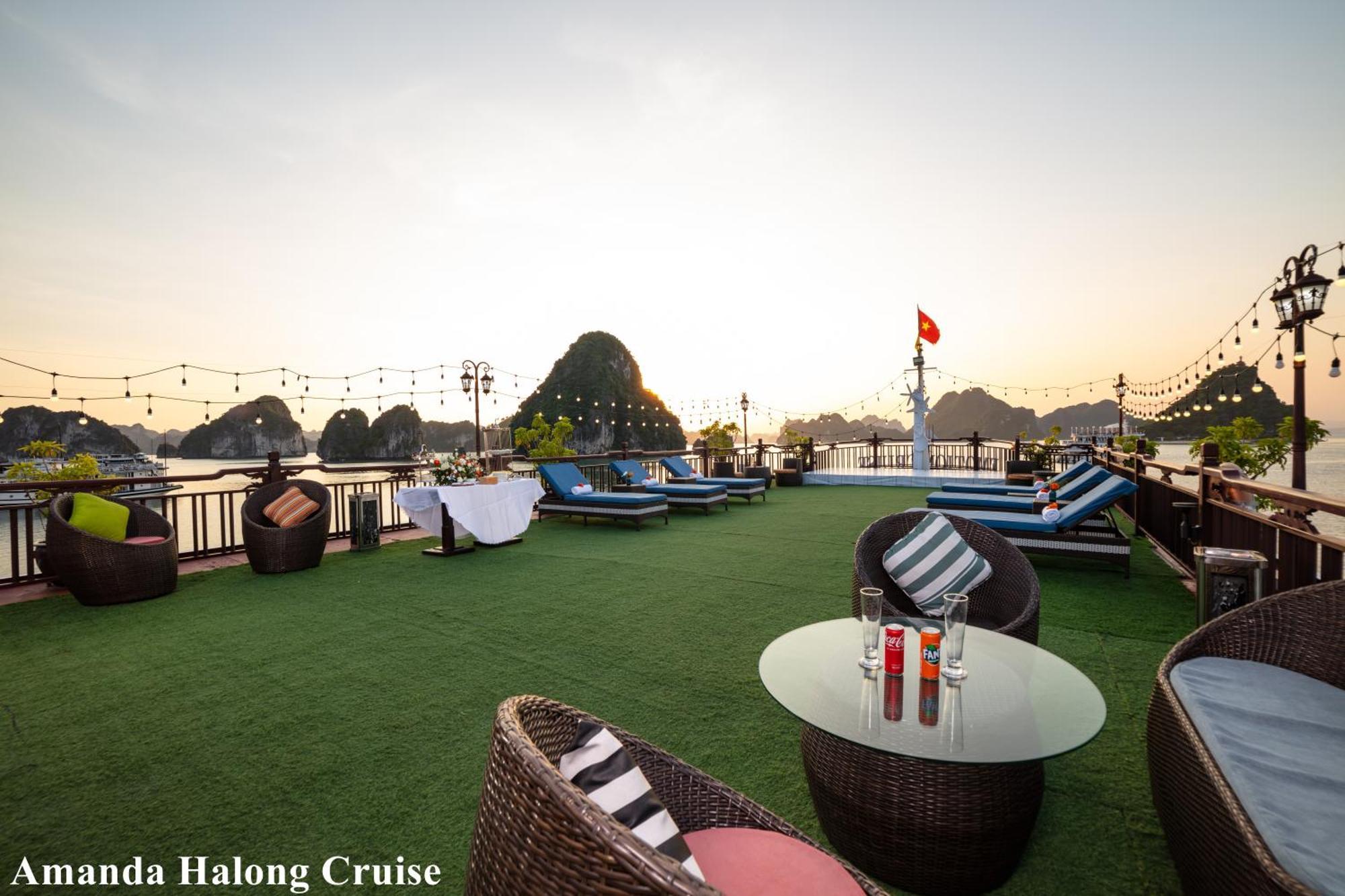 下龍 Amanda Luxury Cruise酒店 外观 照片