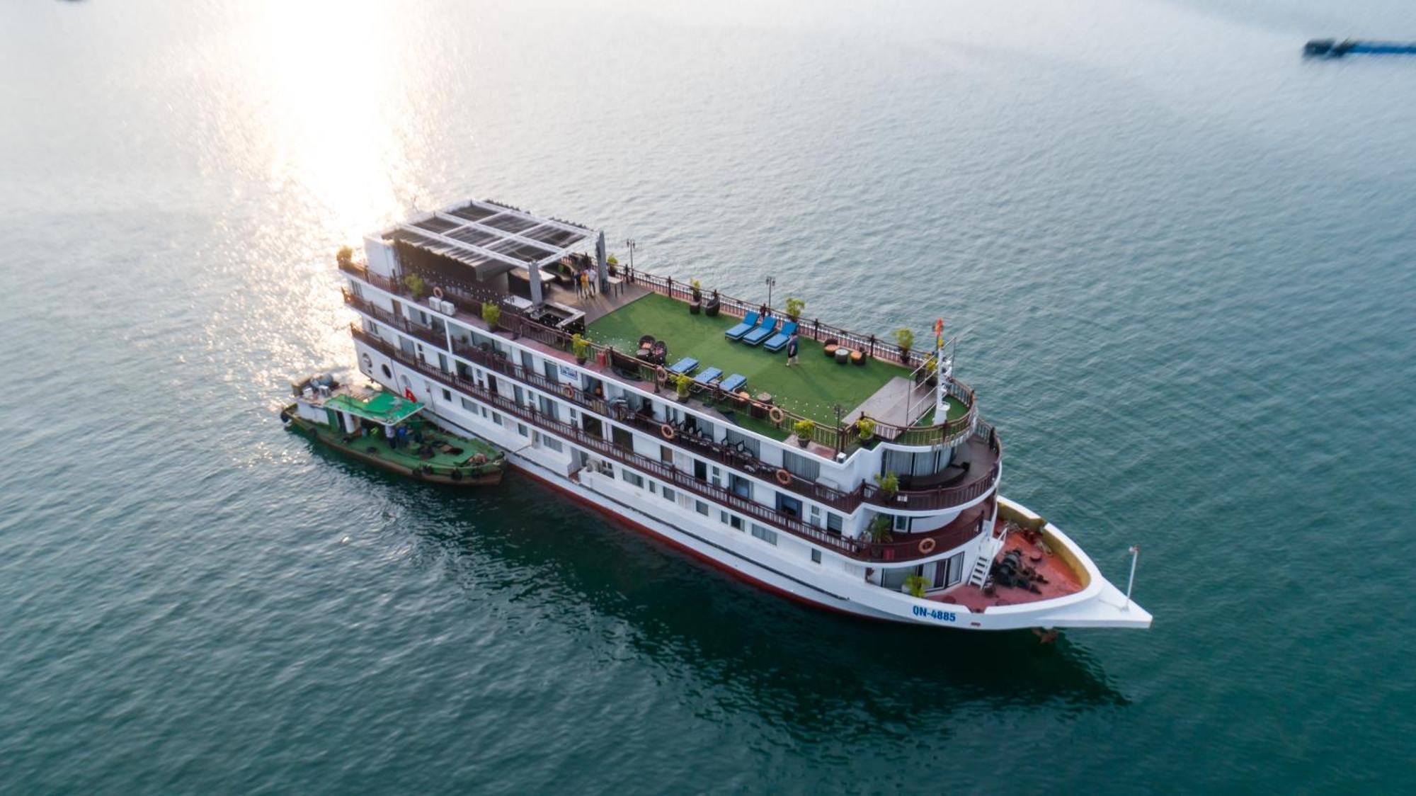 下龍 Amanda Luxury Cruise酒店 外观 照片