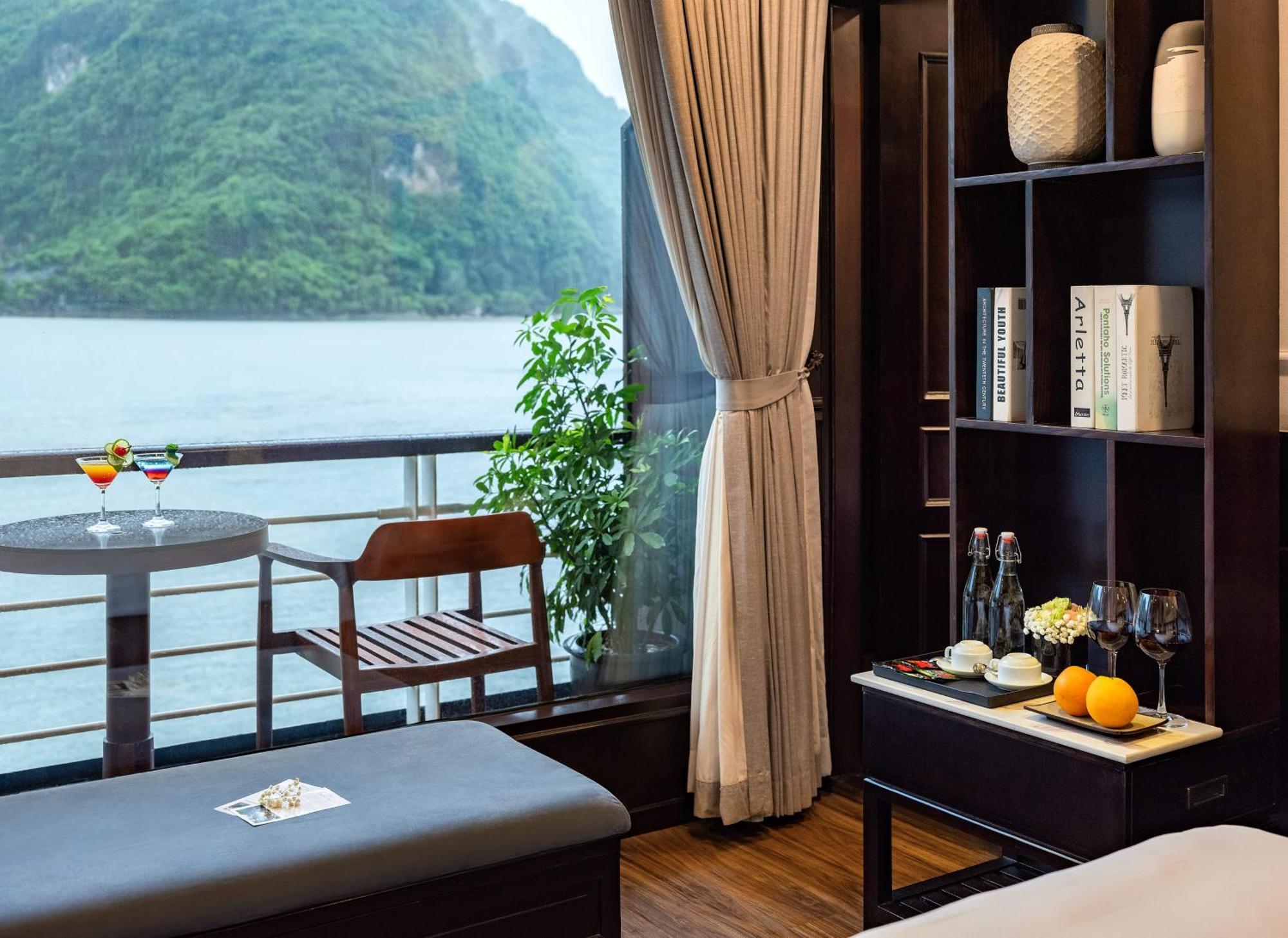 下龍 Amanda Luxury Cruise酒店 外观 照片