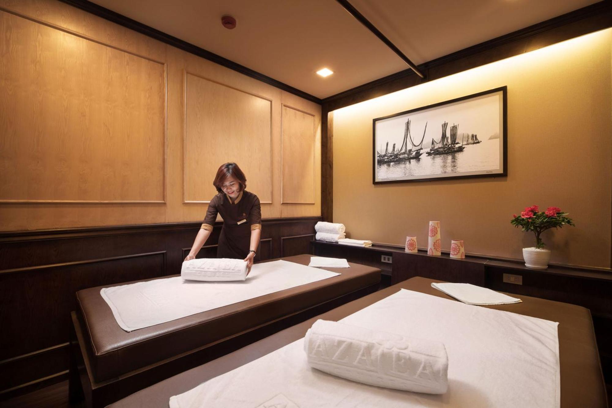 下龍 Amanda Luxury Cruise酒店 外观 照片