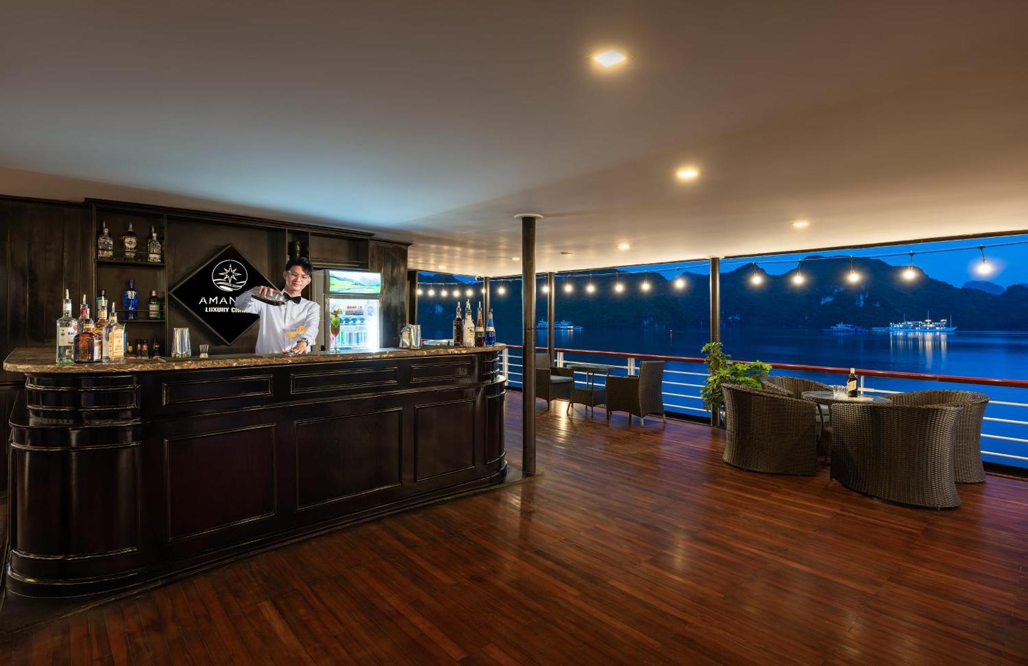 下龍 Amanda Luxury Cruise酒店 外观 照片