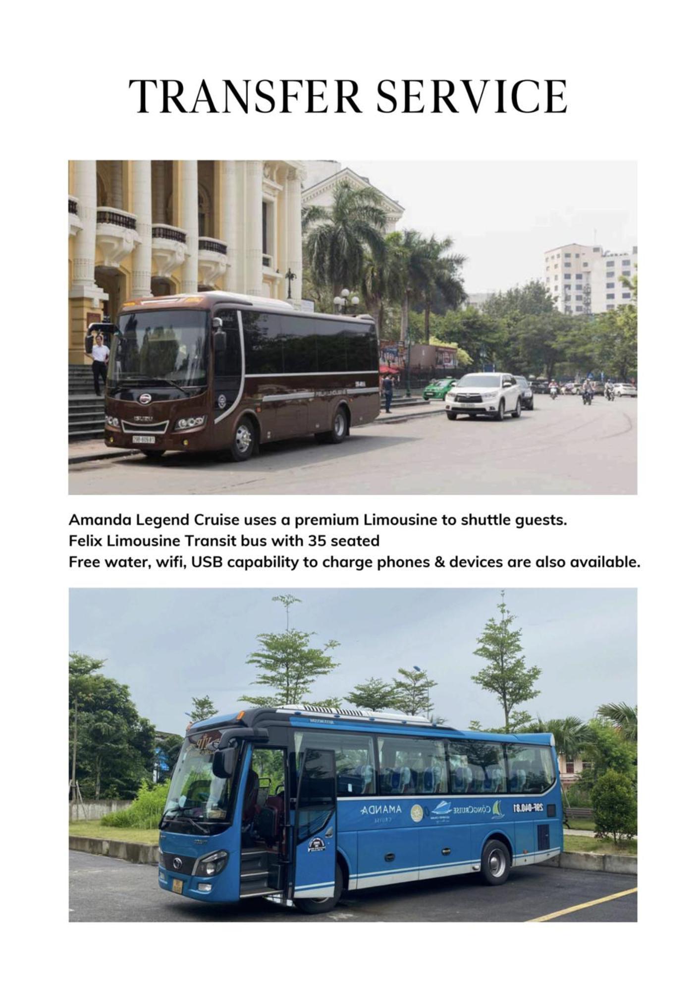 下龍 Amanda Luxury Cruise酒店 外观 照片