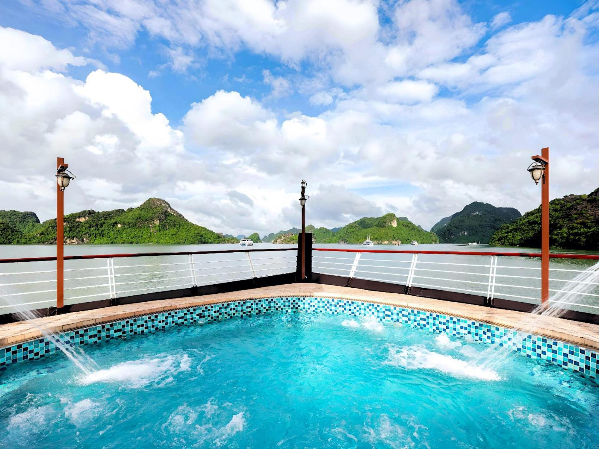 下龍 Amanda Luxury Cruise酒店 外观 照片