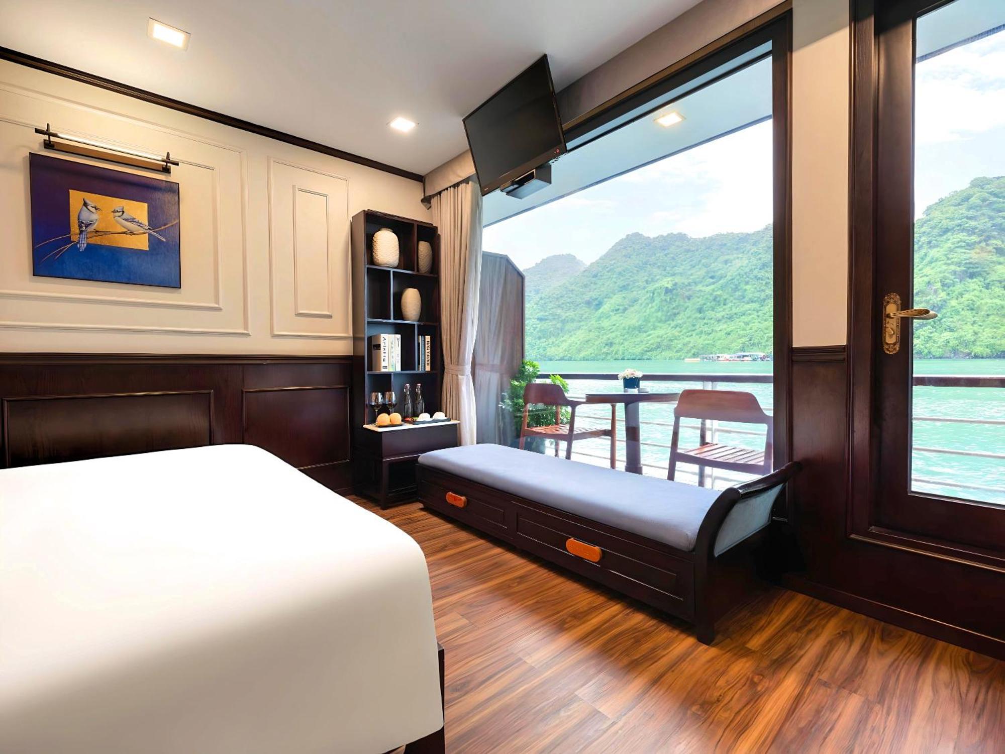 下龍 Amanda Luxury Cruise酒店 外观 照片