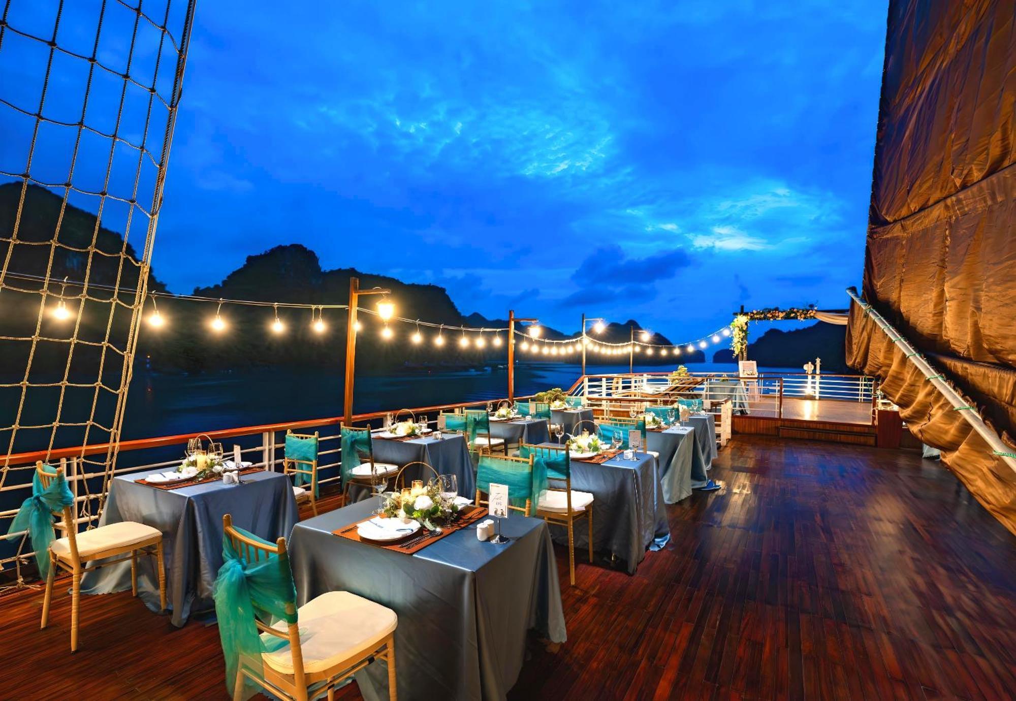 下龍 Amanda Luxury Cruise酒店 外观 照片
