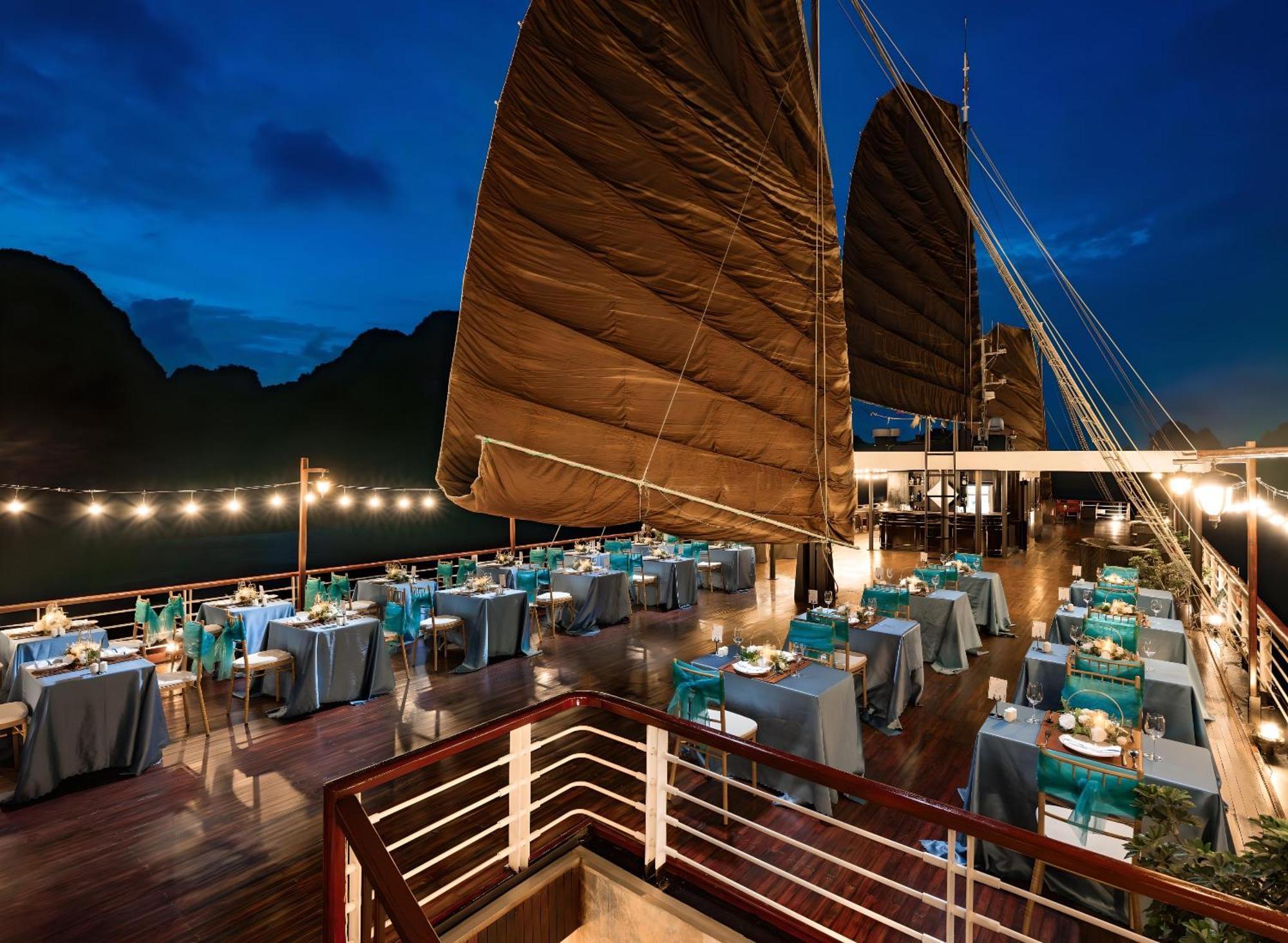 下龍 Amanda Luxury Cruise酒店 外观 照片