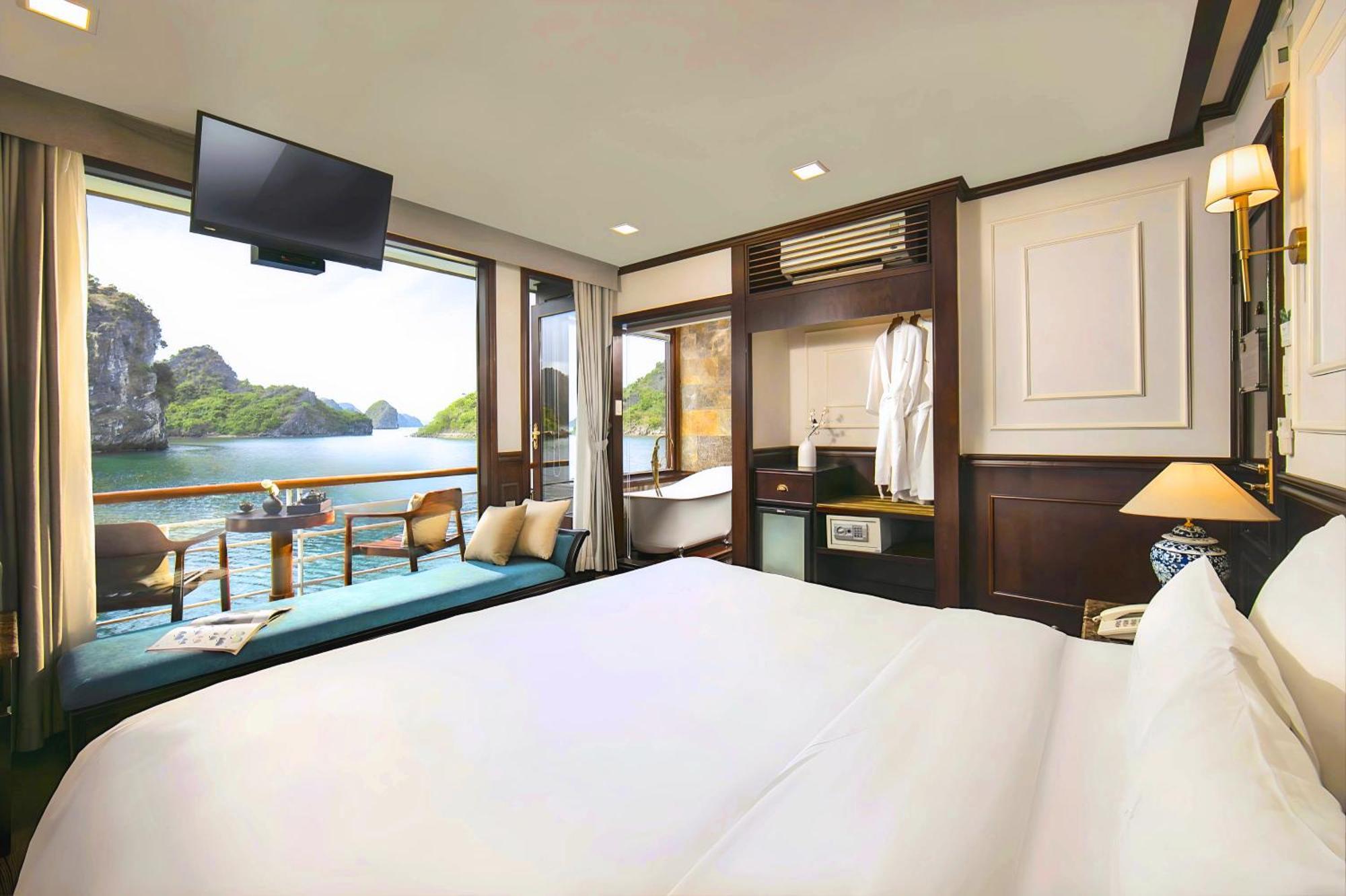 下龍 Amanda Luxury Cruise酒店 外观 照片